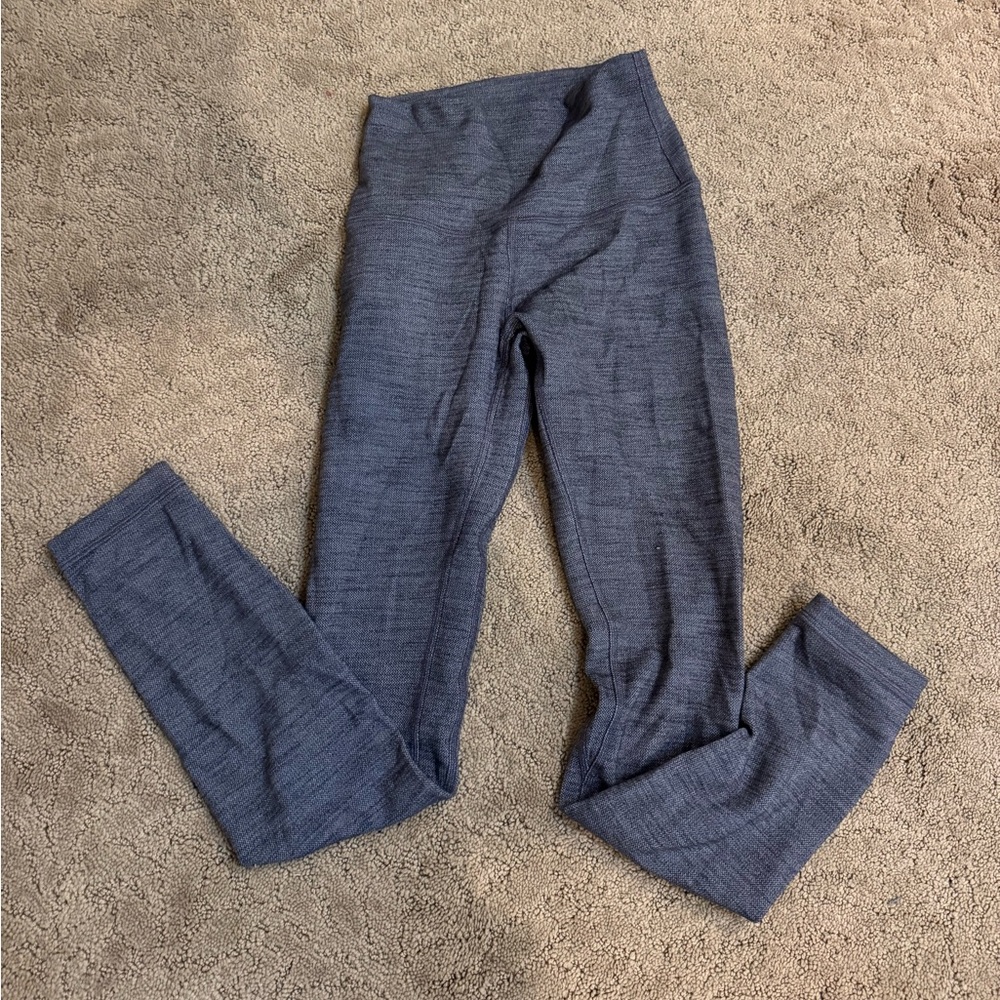 Grey Lululemon align leggings size 2